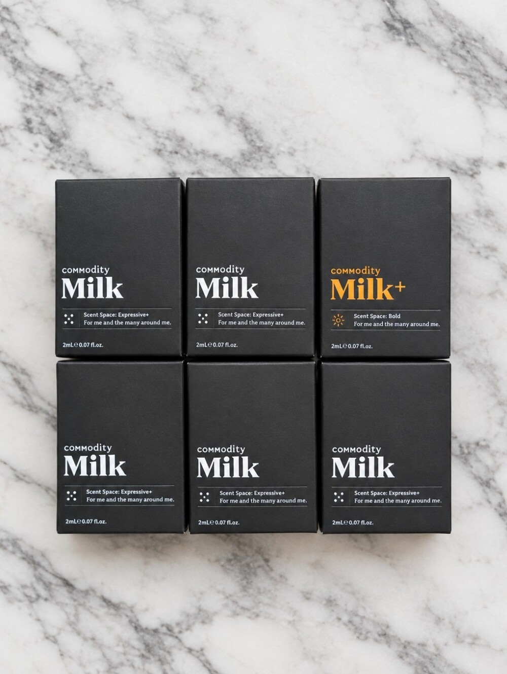 SALE! 🆕 Commodity Milk & Milk+ 12ml 6x 2ml NIB $56 VALUE!